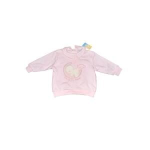 NWT Italian Kids Bear Moon sweatshirt- ilfagottino- 6-9M